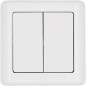 Preview: Shelly BLU Wall Switch 4 ZB, DK Format - Zigbee Wandschalter, Weiß