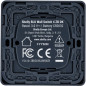 Preview: Shelly BLU Wall Switch 4 ZB, DK Format - Zigbee Wandschalter, Grau