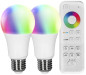 Preview: Müller Licht LED Lampe A60 tint Starter Set 9W E27 806lm white color 404013
