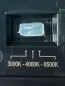 Preview: Bioledex LED Wandleuchte 3x2W 3000/4000/6500K 60° schwarz