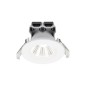 Preview: Nordlux Fremont 1-Kit IP65 4000K LED Einbauleuchte dimmbar 4,5W IP65 weiss neutralweiss 2310046001