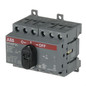 Preview: ABB OT40F3C Lastumschalter 3-polig 40A m. schwarzem Knebelgriff I-0-II