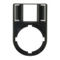 Preview: ABB KA1-8120 Beschriftungsschild-Halter Kunststoff schwarz f.CombiLine-Modular