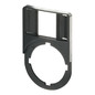 Preview: ABB KA1-8120 Beschriftungsschild-Halter Kunststoff schwarz f.CombiLine-Modular