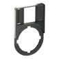 Preview: ABB KA1-8120 Beschriftungsschild-Halter Kunststoff schwarz f.CombiLine-Modular