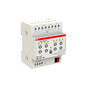 Preview: ABB JA/S4.SMI.1M SMI-Jalousieaktor, 4fach, manuelle Bedienung, REG, Made in Germany