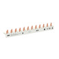 Preview: ABB PSX1/24N Phasenschiene FlexLine 1P+N, 24Pins, 12 TE, 10qmm L-N-L-..., Made in Germany