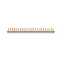 Preview: ABB Phasenschiene PSc 1/24/10 N 1Ph.+N, 12 Module, 24Pins,10qmm für FI/LS DS301C, Made in Germany