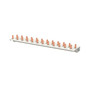Preview: ABB Phasenschiene PSc 1/24/10 N 1Ph.+N, 12 Module, 24Pins,10qmm für FI/LS DS301C, Made in Germany