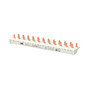 Preview: ABB Phasenschiene PSc 1/24/10 N 1Ph.+N, 12 Module, 24Pins,10qmm für FI/LS DS301C, Made in Germany
