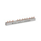 Preview: ABB PS3/12FI Phasenschiene 3Ph.,12Pins,10qmm,für FI, Made in Germany