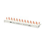 Preview: ABB Phasenschiene PSc 3/24/10 N 3Ph.+N, 12 Module, 24Pins,10qmm für FI/LS DS301C, Made in Germany