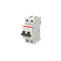 Preview: ABB S202-C4 Sicherungsautomat C-Char.,6kA,4A,2P, Made in Germany