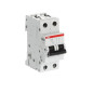 Preview: ABB S202-B20 Sicherungsautomat B-Char., 6 kA, 20 A, 2P, Made in Germany