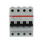 Preview: ABB S204-C20 Sicherungsautomat C-Char., 6 kA, 20 A, 4P, Made in Germany