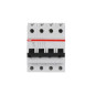 Preview: ABB S204-C50 Sicherungsautomat C-Char., 6 kA, 50 A, 4P, Made in Germany