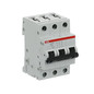 Preview: ABB S203M-B10 Sicherungsautomat B-Char., 10 kA, 10 A, 3P, Made in Germany
