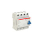 Preview: ABB FX204A-40/0,03 FI-Schutzschalter 4P,Typ A,40A,30mA FlexLine Push-in Technologie