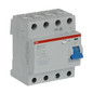 Preview: ABB F204AS-63/0,3 FI-Schutzschalter 4P,Typ A,63A,300mA,selektiv