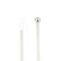 Preview: ABB TY529M Ty-Rap Stahlnasenkabelbinder Standard, 771x6,9 mm, 540N, naturfarben, 100 Stück