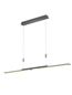 Preview: Hell Less LED Pendelleuchte Warmweiss Dimmbar getrennt schaltbar Anthrazit matt 20475/3-39