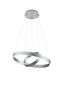 Preview: Hell Delta LED Pendelleuchte Dimmbar CCT Aluminium 20495/2-36