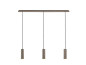 Preview: Hell Polo Pendelleuchte GU10 2-fach Dekoring abnehmbar Taupe 20515/3-12