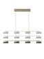 Preview: Hell Mesh LED Pendelleuchte Warmweiss Dimmbar stufenlos höhenverstellbar Sand 20619/4-13