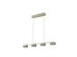 Preview: Hell Mesh LED Pendelleuchte Warmweiss Dimmbar stufenlos höhenverstellbar Sand 20619/4-13