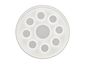 Preview: Hell Circle LED Deckenleuchte Dimmbar CCT Weiss 70451/1-07