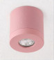 Preview: Bioledex PIKKO Deckenleuchte GU10 Aufbau 100mm Deckenspot Pink /Pink Anschrauben oder Kleben
