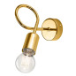 Preview: Bioledex verspielte Wandleuchte E27 gold Metall