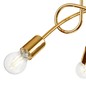 Preview: Bioledex Design Deckenlampe Goldener-Style 3x E27 gold Metall