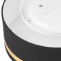 Preview: Bioledex Z120-529 Deckenleuchte 2xE27 Schwarz / Gold