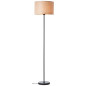 Preview: Brilliant Romm Standleuchte, 1-flammig E27 Holz Hell Schwarz 93140/76