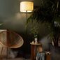 Preview: Brilliant Romm Standleuchte, 1-flammig E27 Holz Hell Schwarz 93140/76
