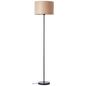 Preview: Brilliant Romm Standleuchte, 1-flammig E27 Holz Hell Schwarz 93140/76