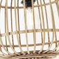 Preview: Brilliant Nikka Bogenstandleuchte 1,7m E27 Schwarz Natur 93178/76