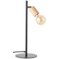 Preview: Brilliant Tiffany Tischleuchte 45cm E27 Schwarz Matt Natur 93197/76