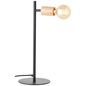 Preview: Brilliant Tiffany Tischleuchte 45cm E27 Schwarz Matt Natur 93197/76