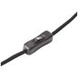 Preview: Brilliant Tiffany Tischleuchte 45cm E27 Schwarz Matt Natur 93197/76