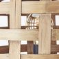 Preview: Brilliant Woodline Standleuchte 1,4m E27 Natur Schwarz FSC 94525/09
