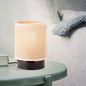 Preview: Brilliant Aniela Tischleuchte E27 Schwarz Natur Made in Europe 94543/76