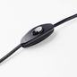 Preview: Brilliant Aniela Tischleuchte E27 Schwarz Natur Made in Europe 94543/76