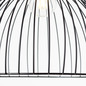 Preview: Brilliant Blacky Pendelleuchte 30cm E27 Schwarz Matt 99391/06