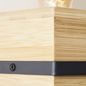Preview: Brilliant Benny Wandleuchte E27 Schwarz Matt Natur 99705/76