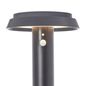 Preview: Brilliant Alvero LED Außenstehleuchte 4W Warmweiß IP44 Schwarz Solar, Bewegungsmelder G40432/06