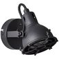 Preview: Brilliant Jesper LED Wandspot GU10 5W/4,5W Warmweiß Schwarz Korund G54310/86