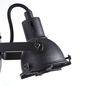 Preview: Brilliant Jesper LED Wandspot GU10 5W/4,5W Warmweiß Schwarz Korund G54310/86