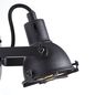 Preview: Brilliant Jesper LED Wandspot GU10 5W/4,5W Warmweiß Schwarz Korund G54310/86